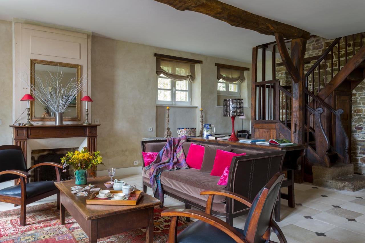 Manoir Du Mesnil De Bas Villa Brehal ภายนอก รูปภาพ